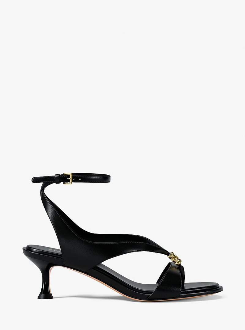 MICHAEL KORS Cherie Leather Sandal outlook