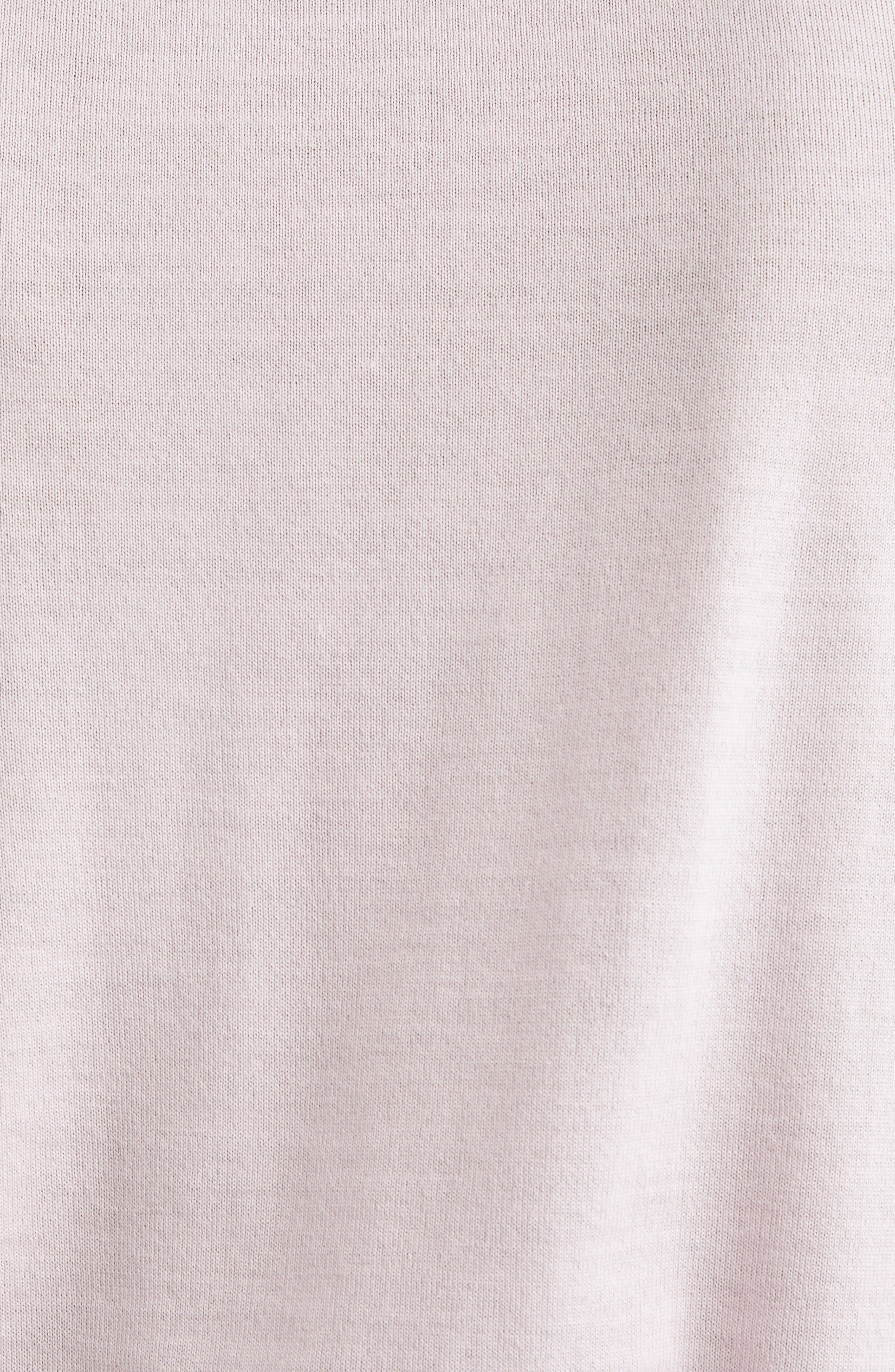 Thom Browne 4-Bar Short Sleeve Wool Blend Sweater in Light Pink at Nordstrom - 7