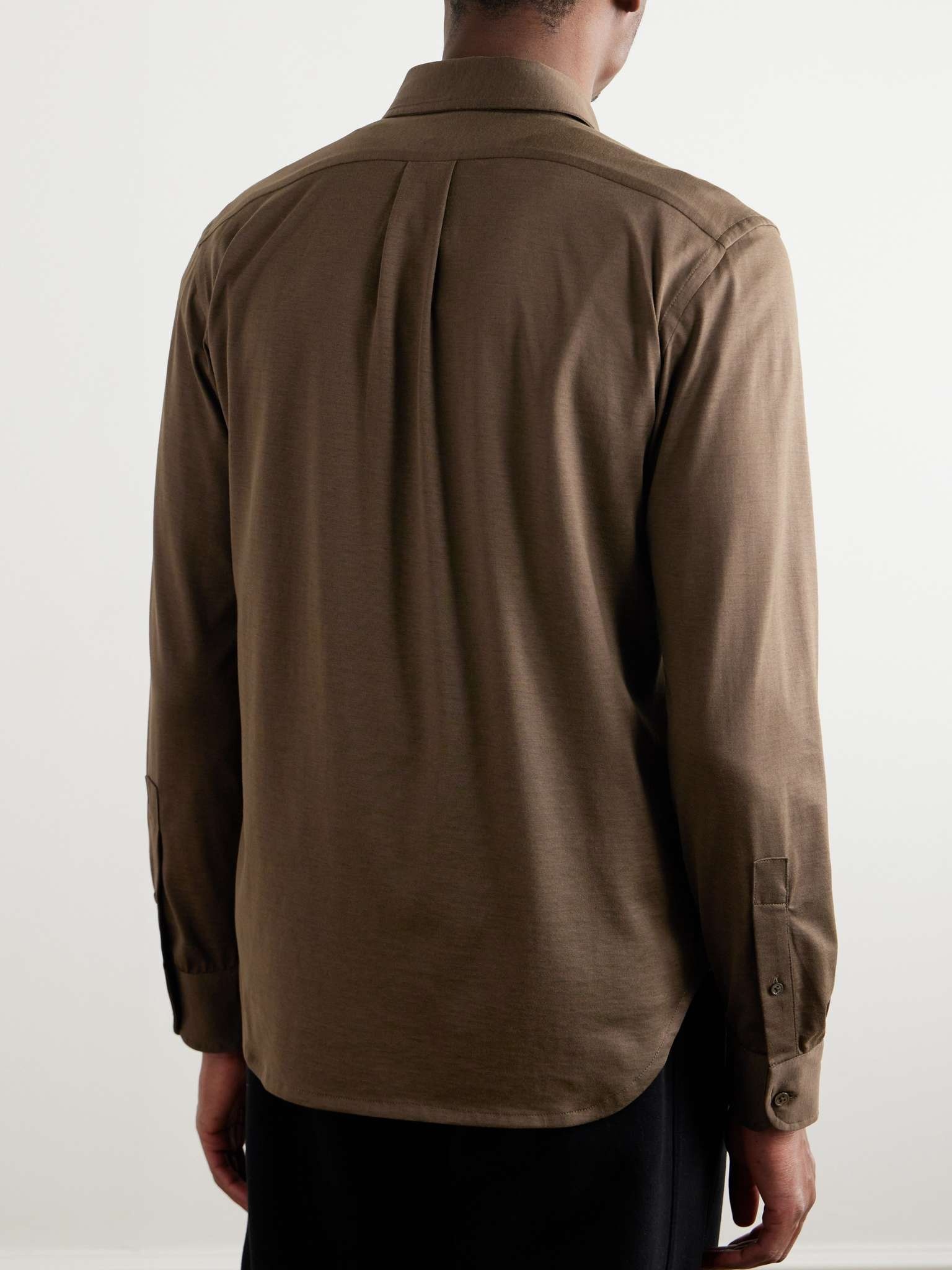 Silk and Cotton-Blend Shirt - 4