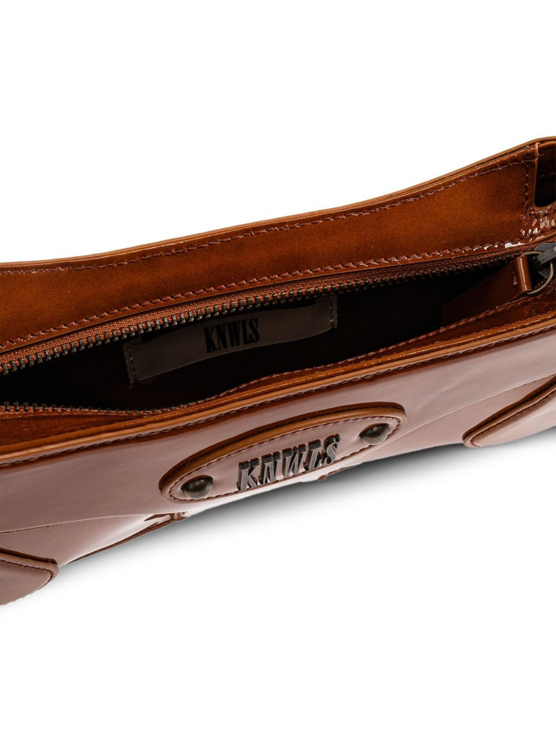 Razr logo-lettering shoulder bag 5
