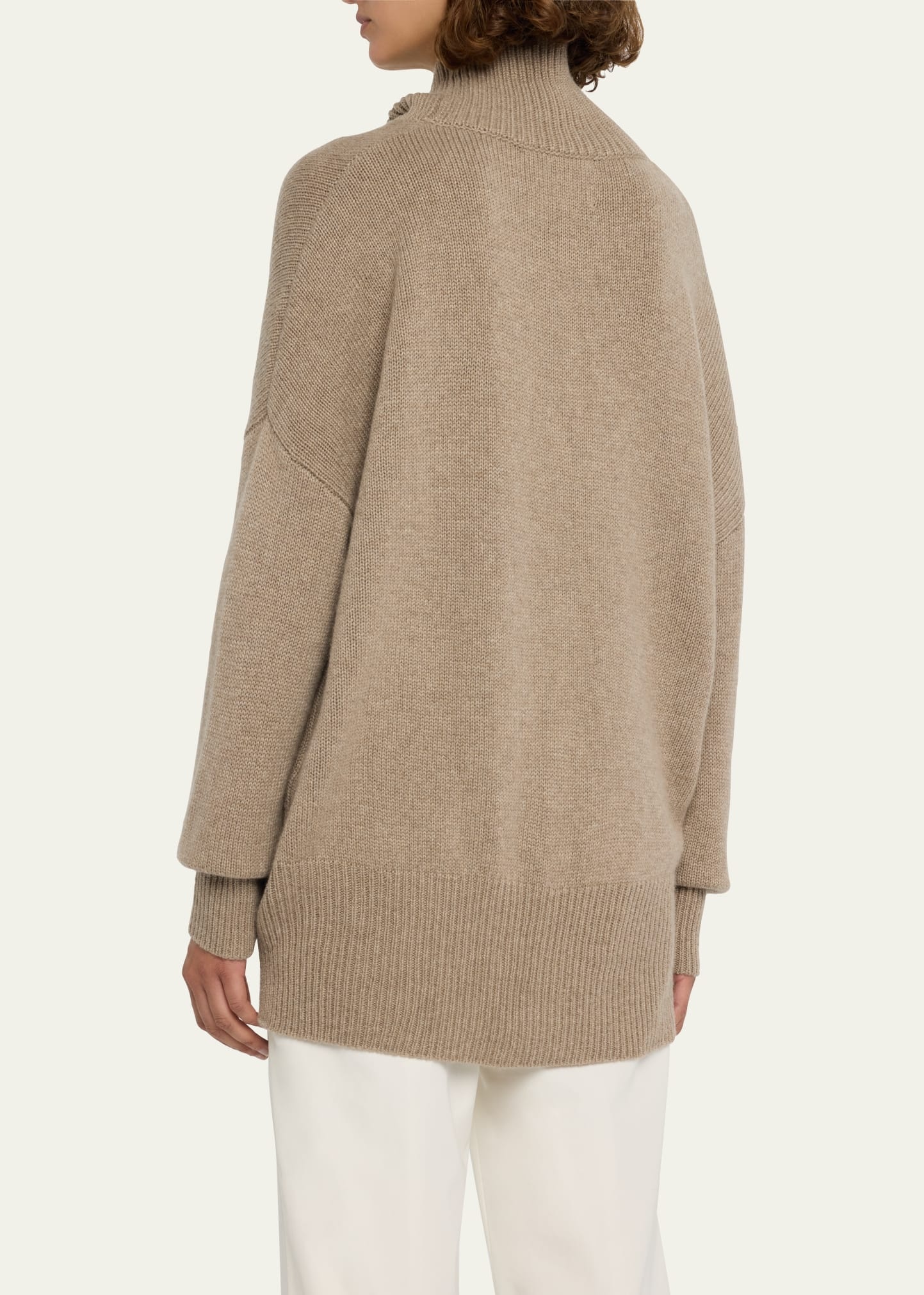 Heidi Cashmere Turtleneck Sweater - 3