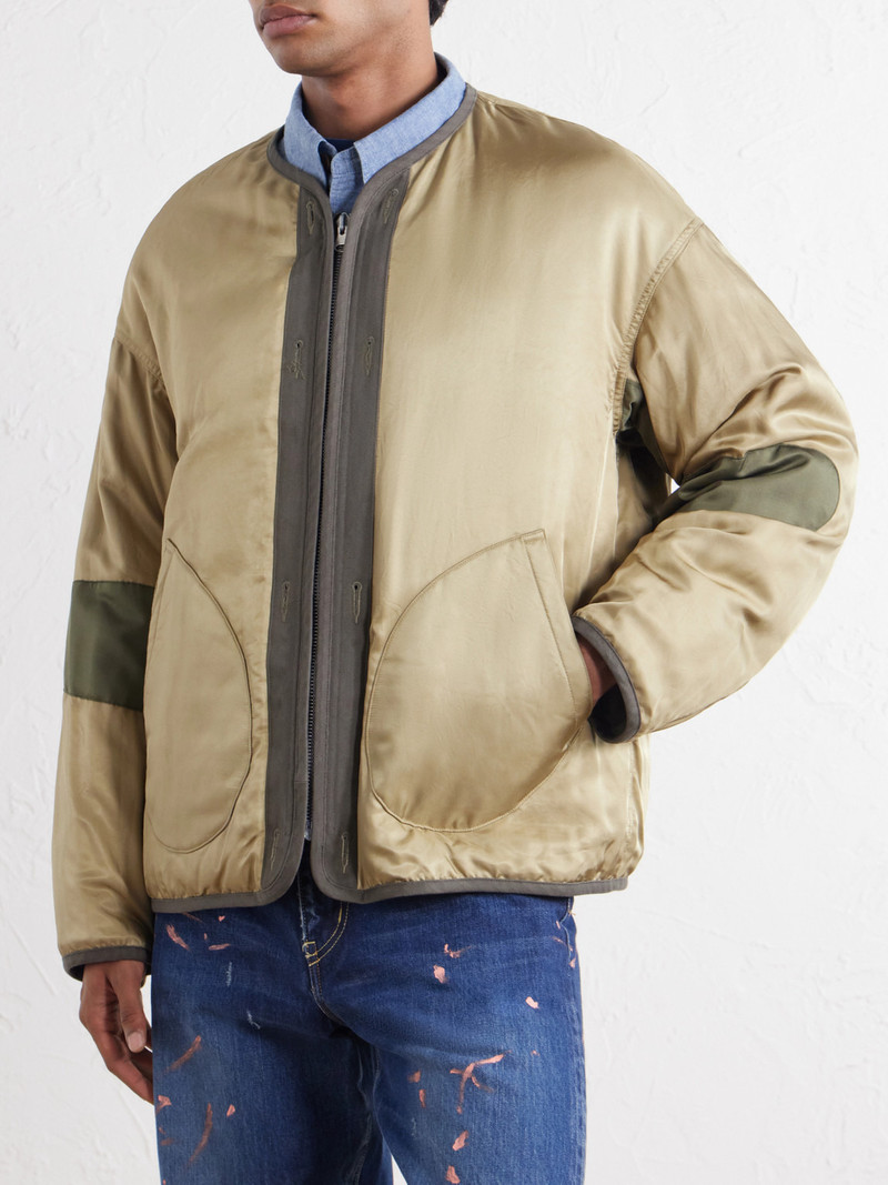 Wool and Silk-Blend Twill Down Liner Jacket 6