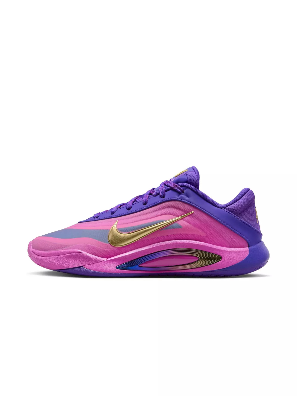 A'One "Fierce Purple" Unisex Basketball Shoe - 6