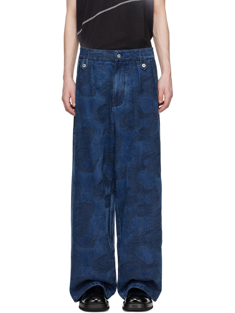 Blue Dragon Denim Trousers 1