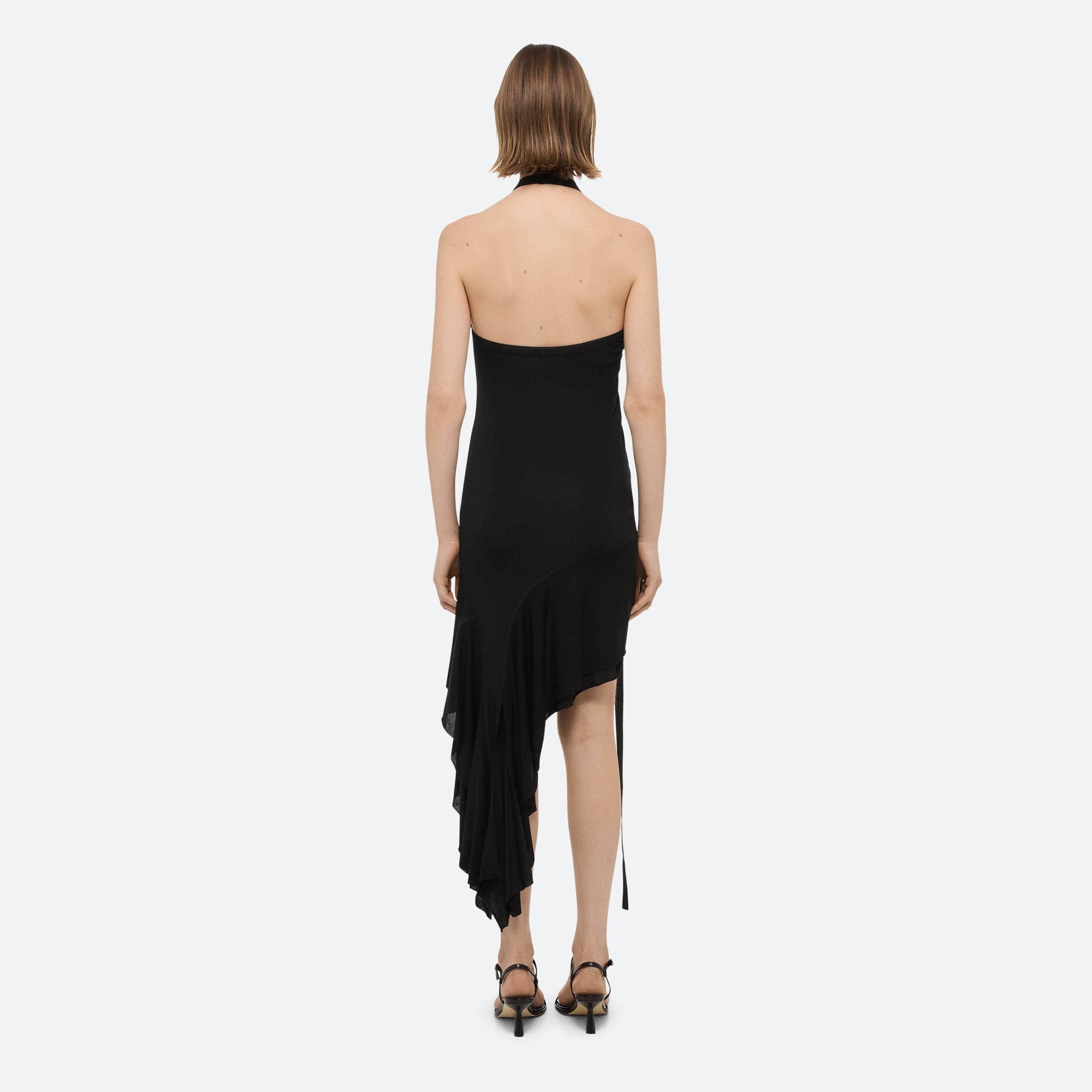 WIND HALTER DRESS - 5