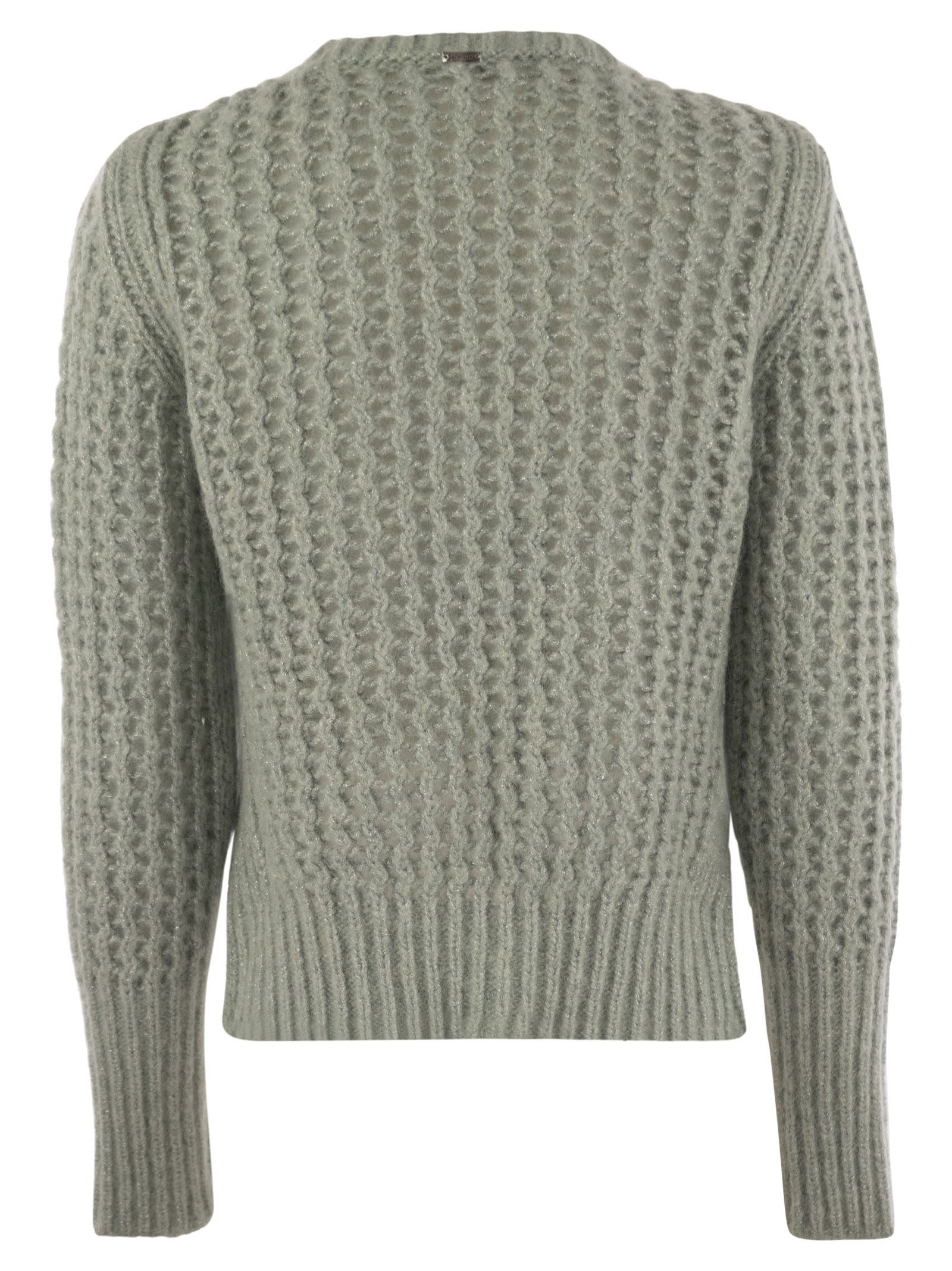 Herno Women Knitwear In Alpaca And Wool Yarn - 2