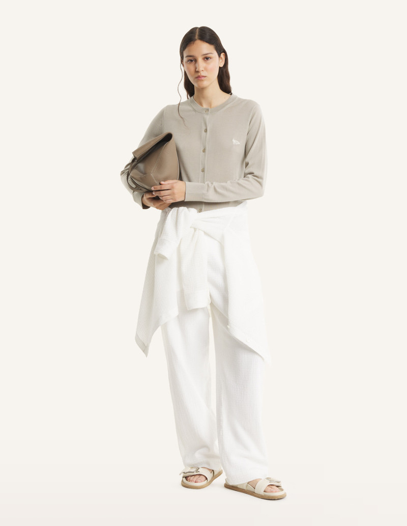 Maison Kitsuné BABY FOX FINE MERINO REGULAR CARDIGAN outlook