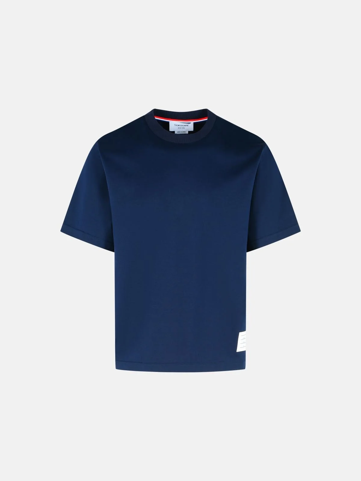 NAVY COTTON T-SHIRT - 1