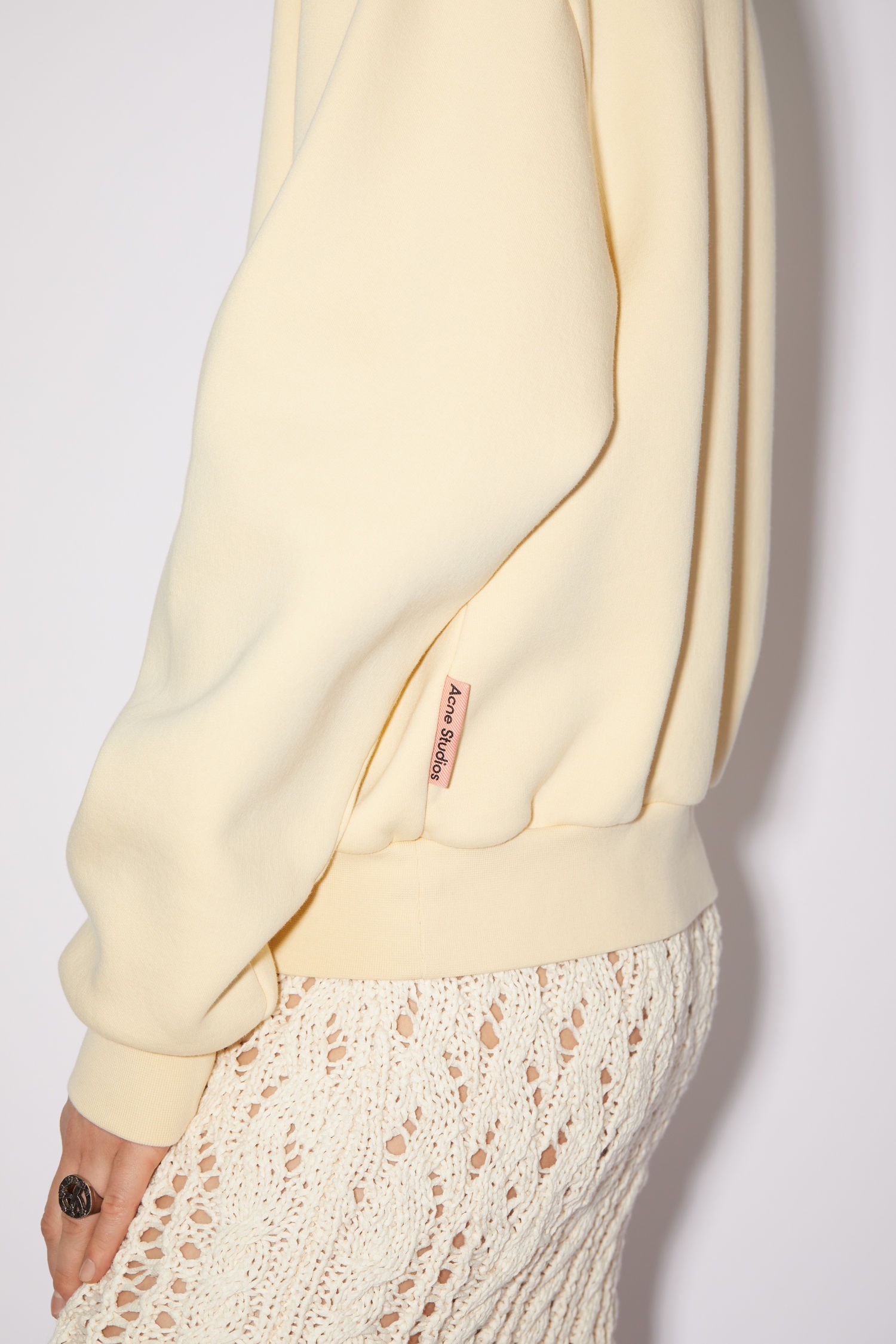 Crew neck sweatshirt - Straw yellow - 5