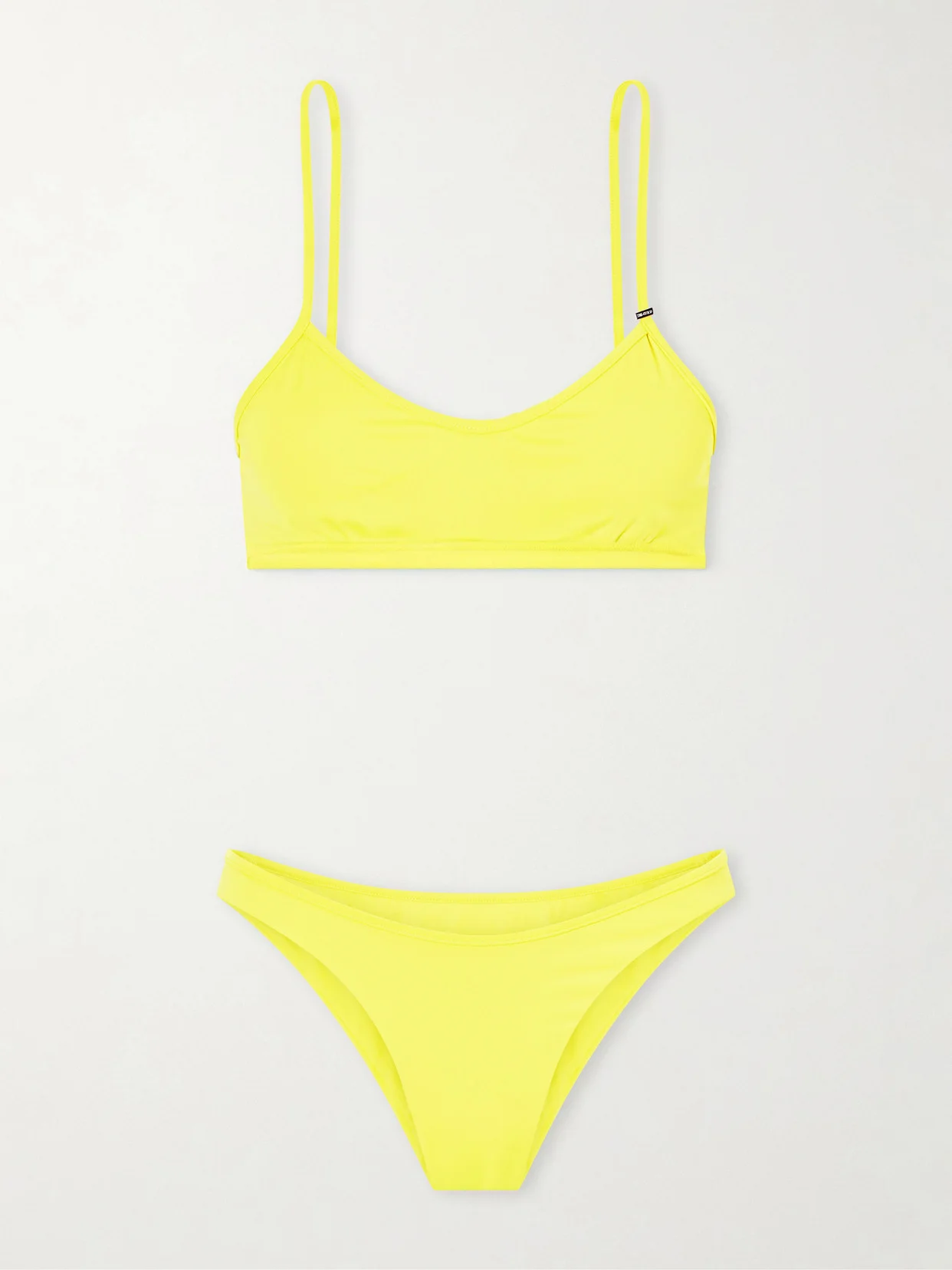 Logo-embellished Triangle Bikini - 1