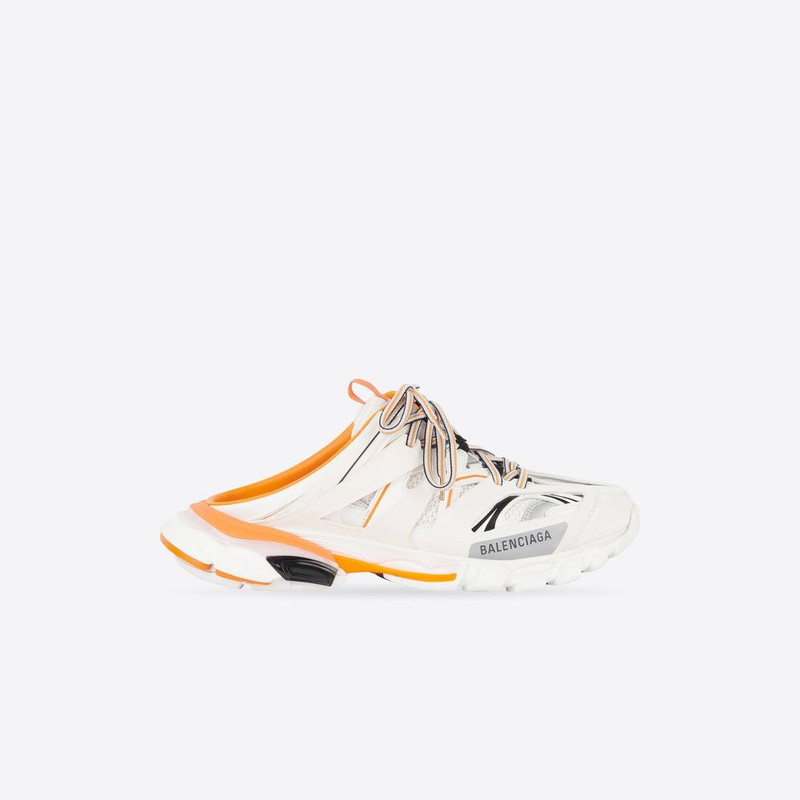 Men's Track Mule in White - 1