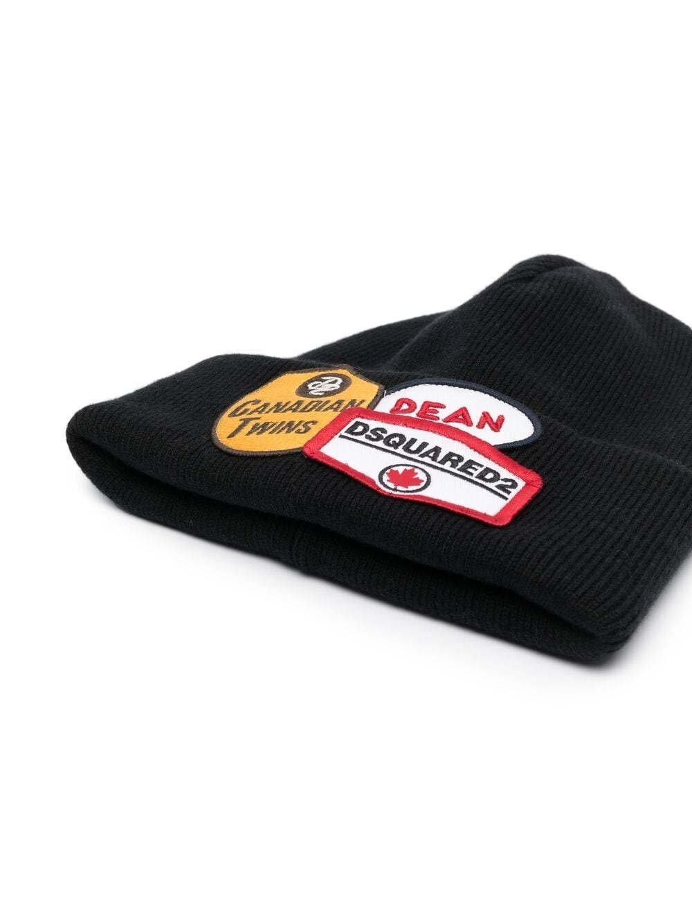 logo-patch beanie - 2