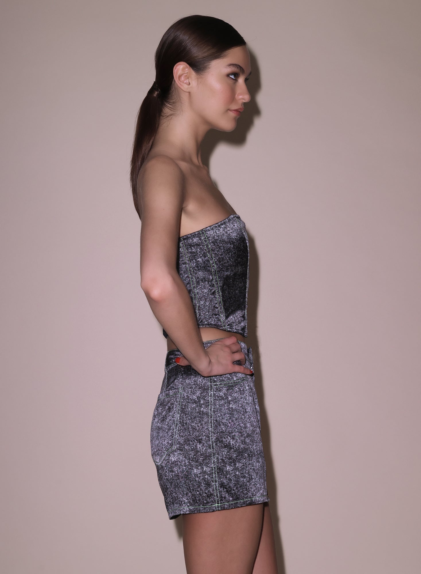 Silk Corset Top - 3