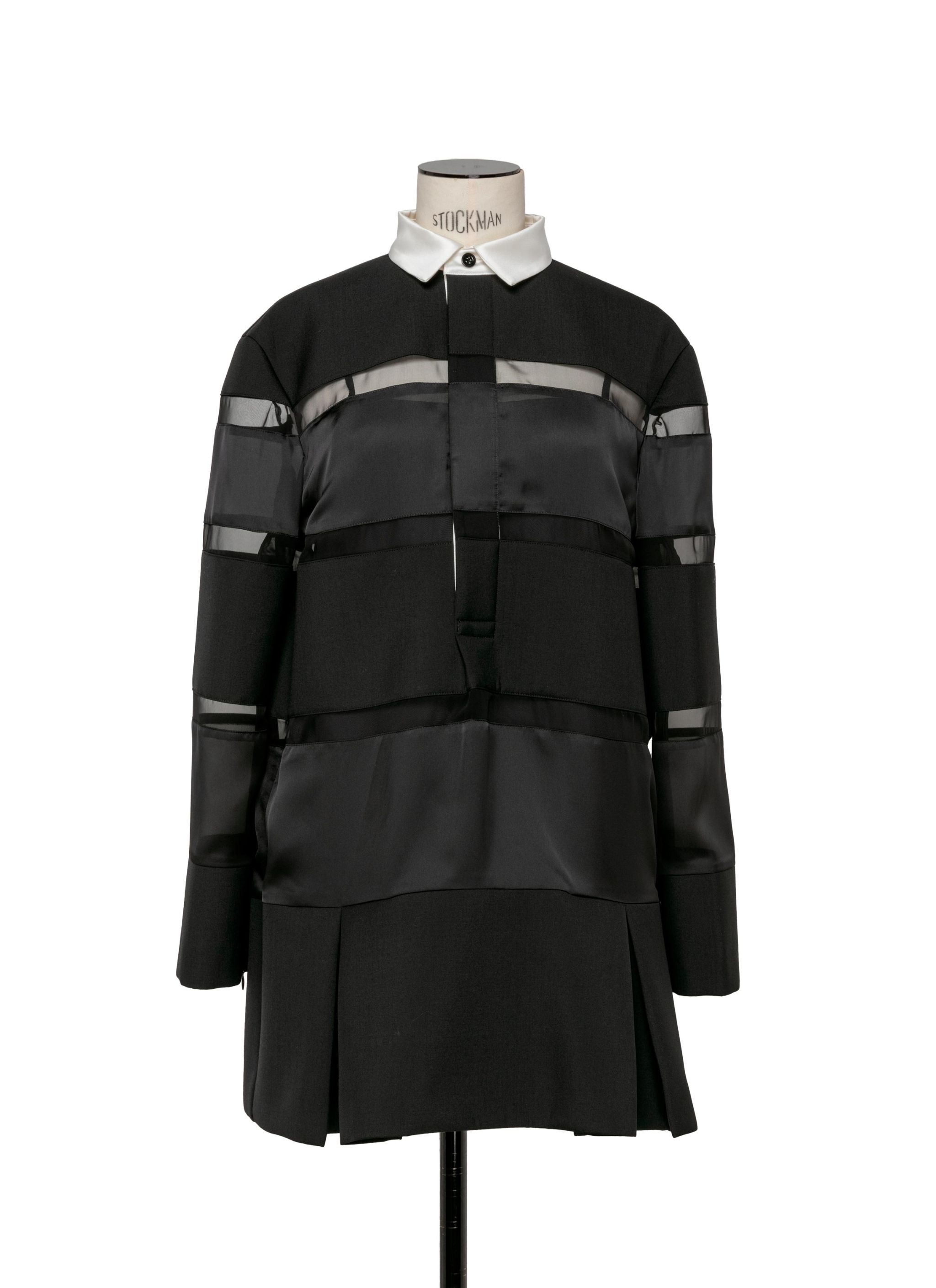 Suiting Bonding Rugby Shirt Dress - 1