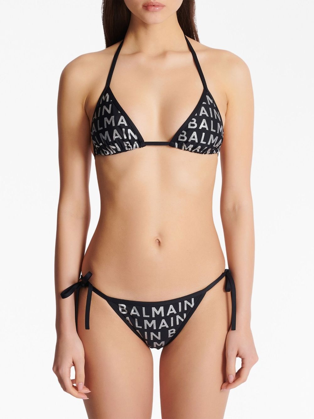 logo-print bikini set - 5