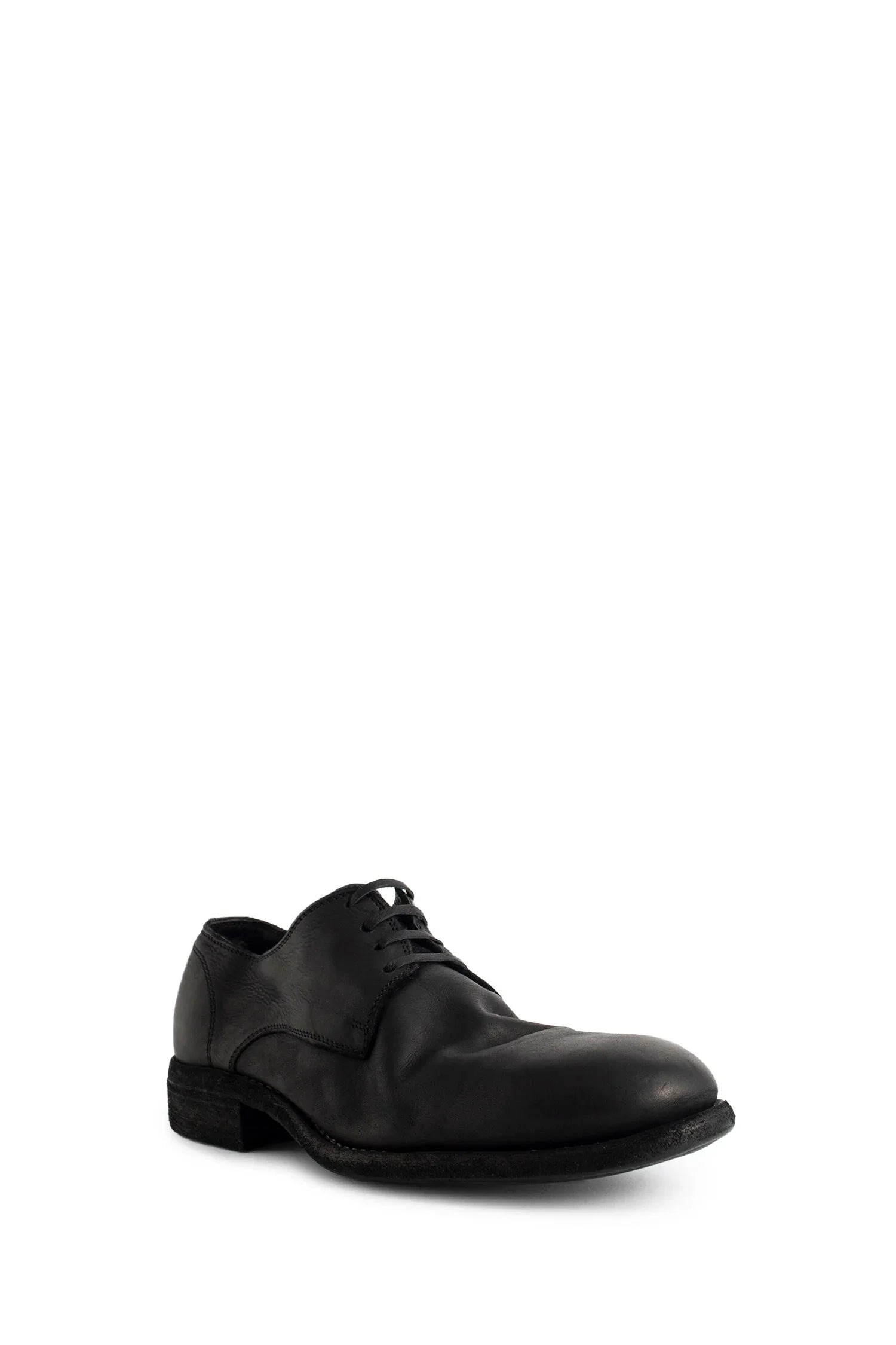 GUIDI WOMAN BLACK LACE-UPS - 2