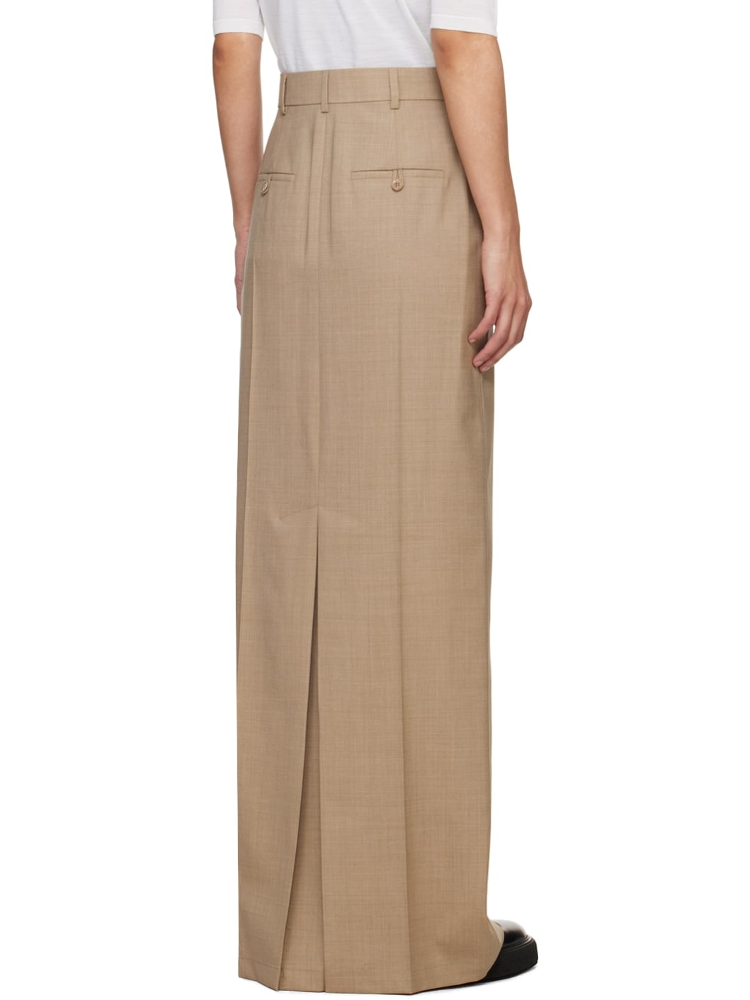 Beige Circeo Maxi Skirt - 3