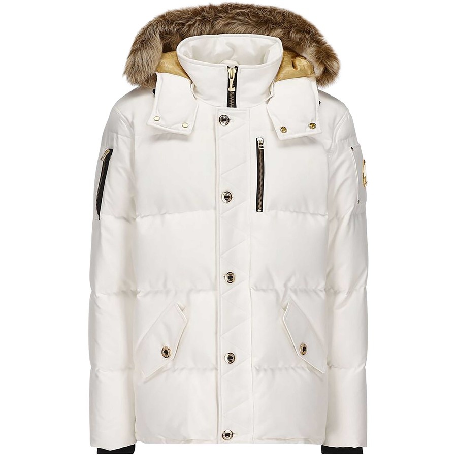 Gold 3q jacket shearling - 1