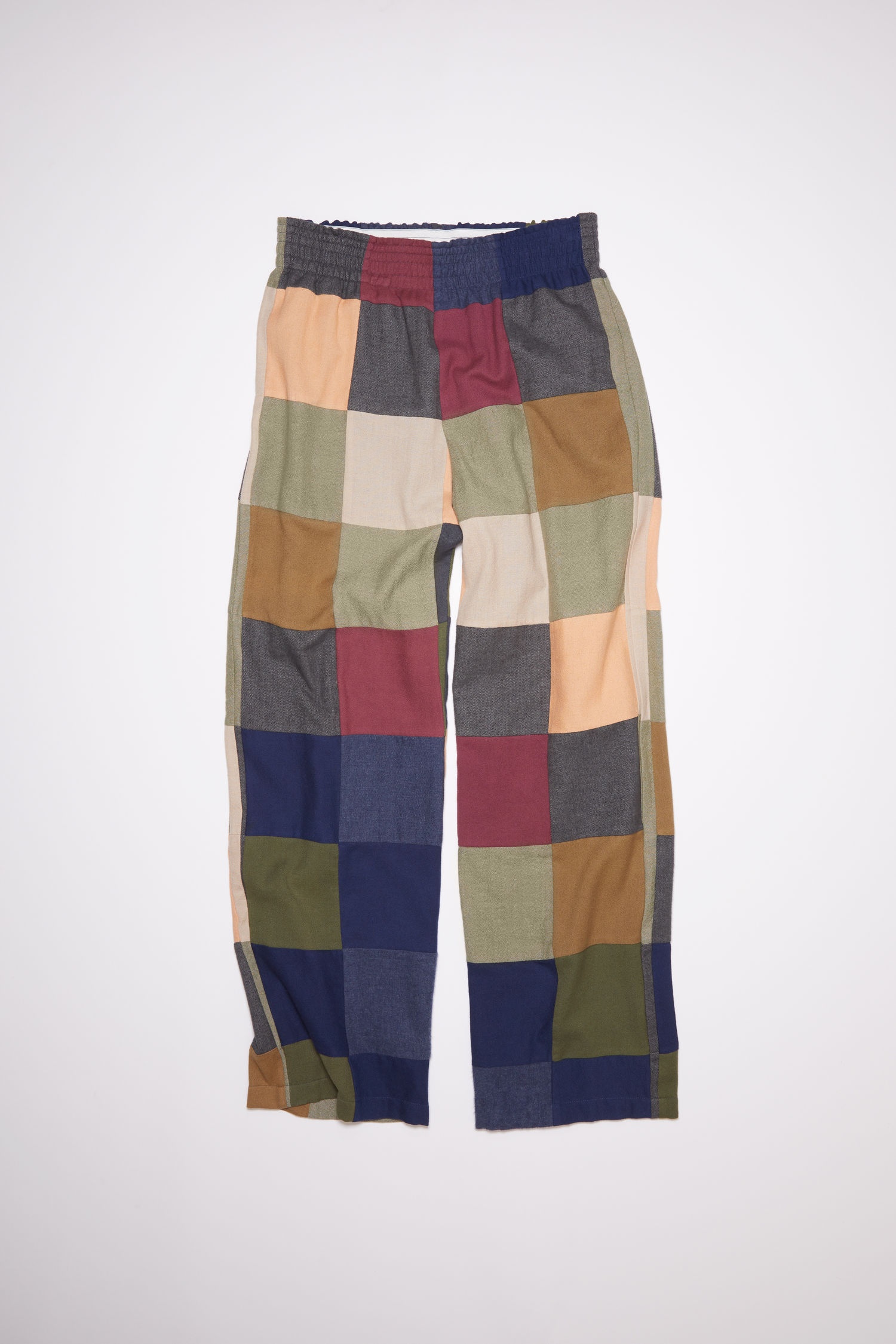 Patchwork trousers - Multicolor - 1