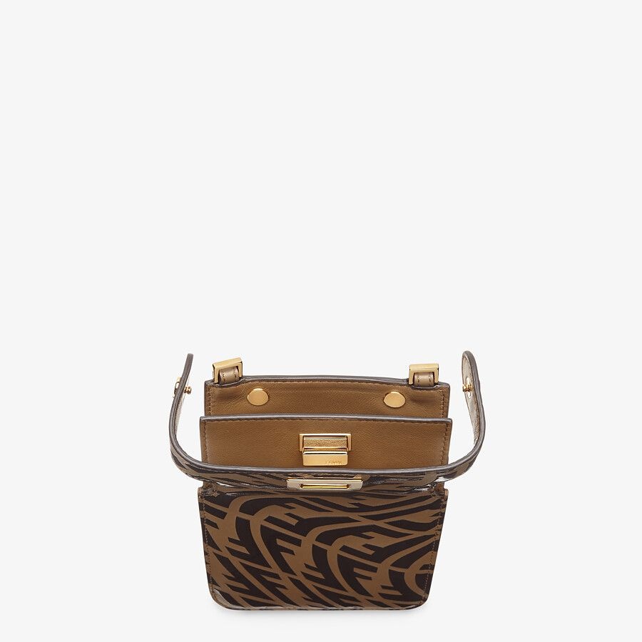 Brown leather pouch - 3