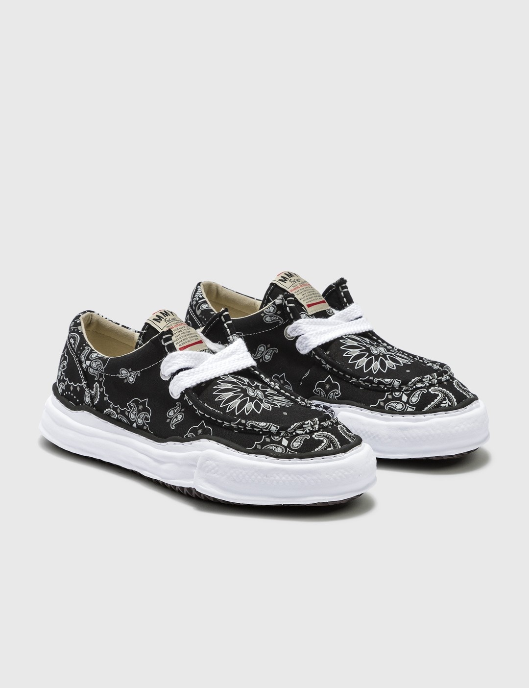 ORIGINAL SOLE BANDANA PRINTED MOCCASIN SNEAKER - 4