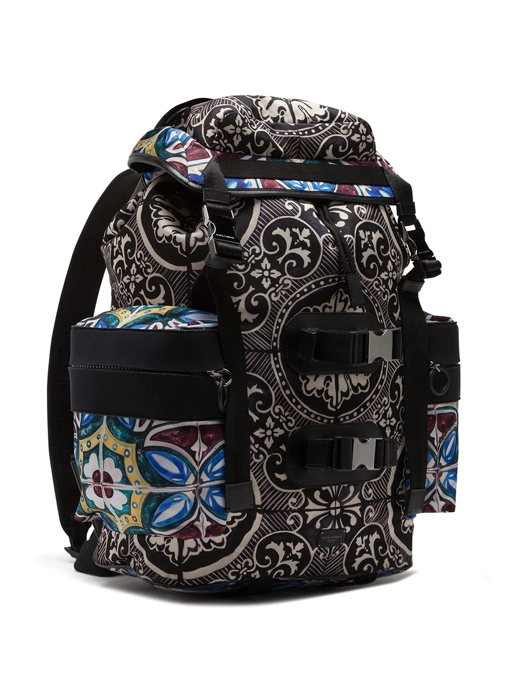 stained-glass print backpack - 2