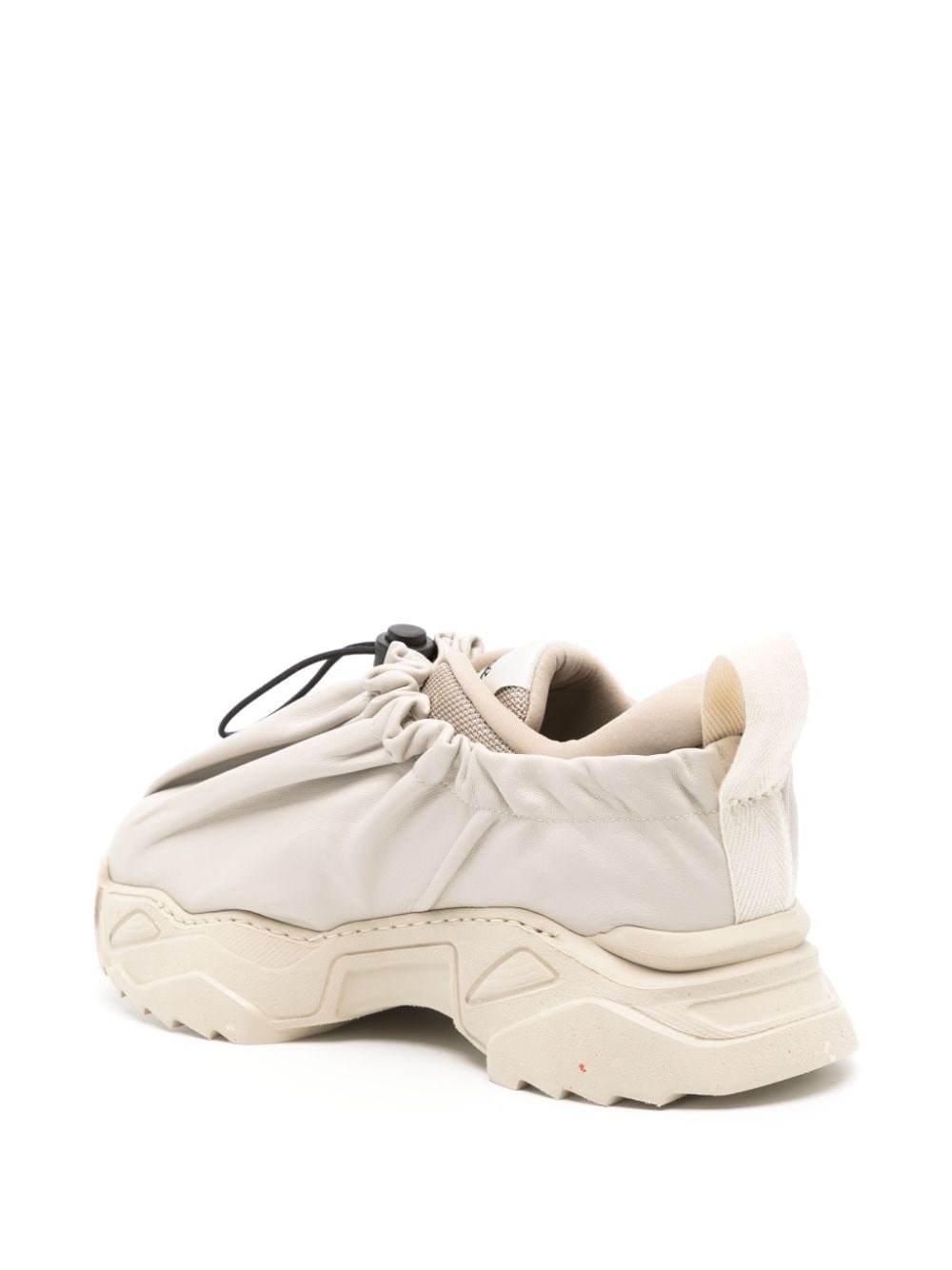 logo-print layered sneakers - 3