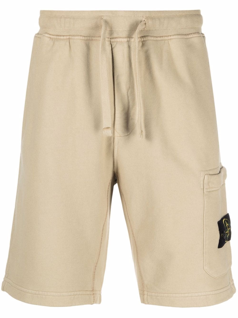 Compass-patch sweat shorts - 1