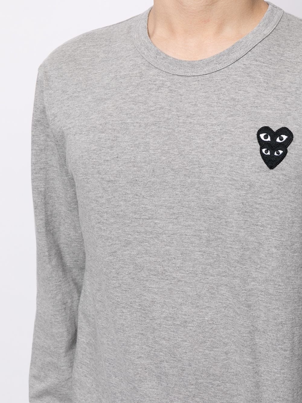 chest logo-patch jumper - 5