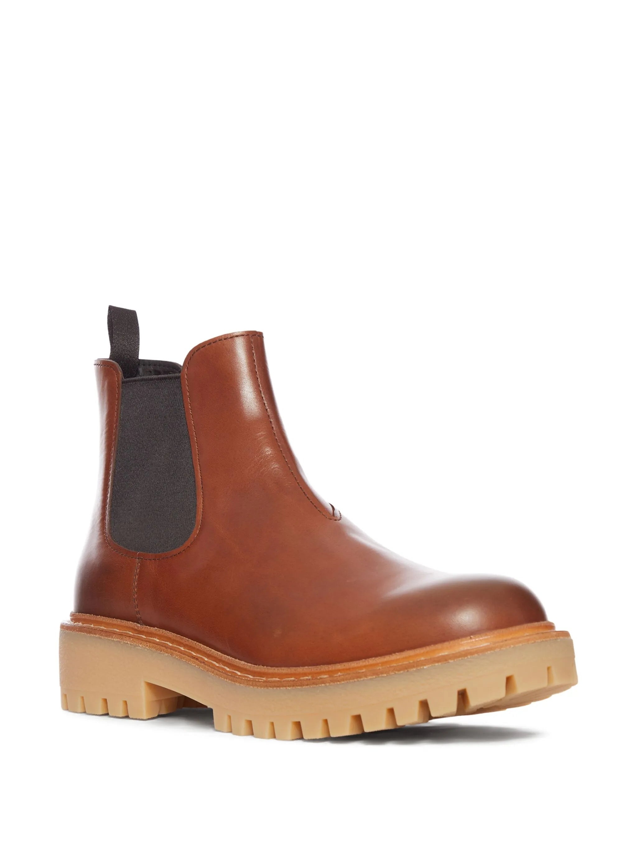 Prada Elastic-panel Leather Chelsea Boots - 2