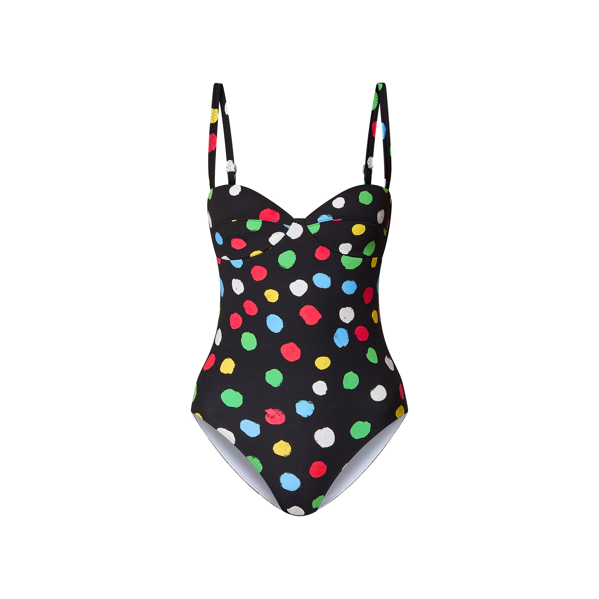 LV x YK Painted Dots One-Piece Swimsuit - 1