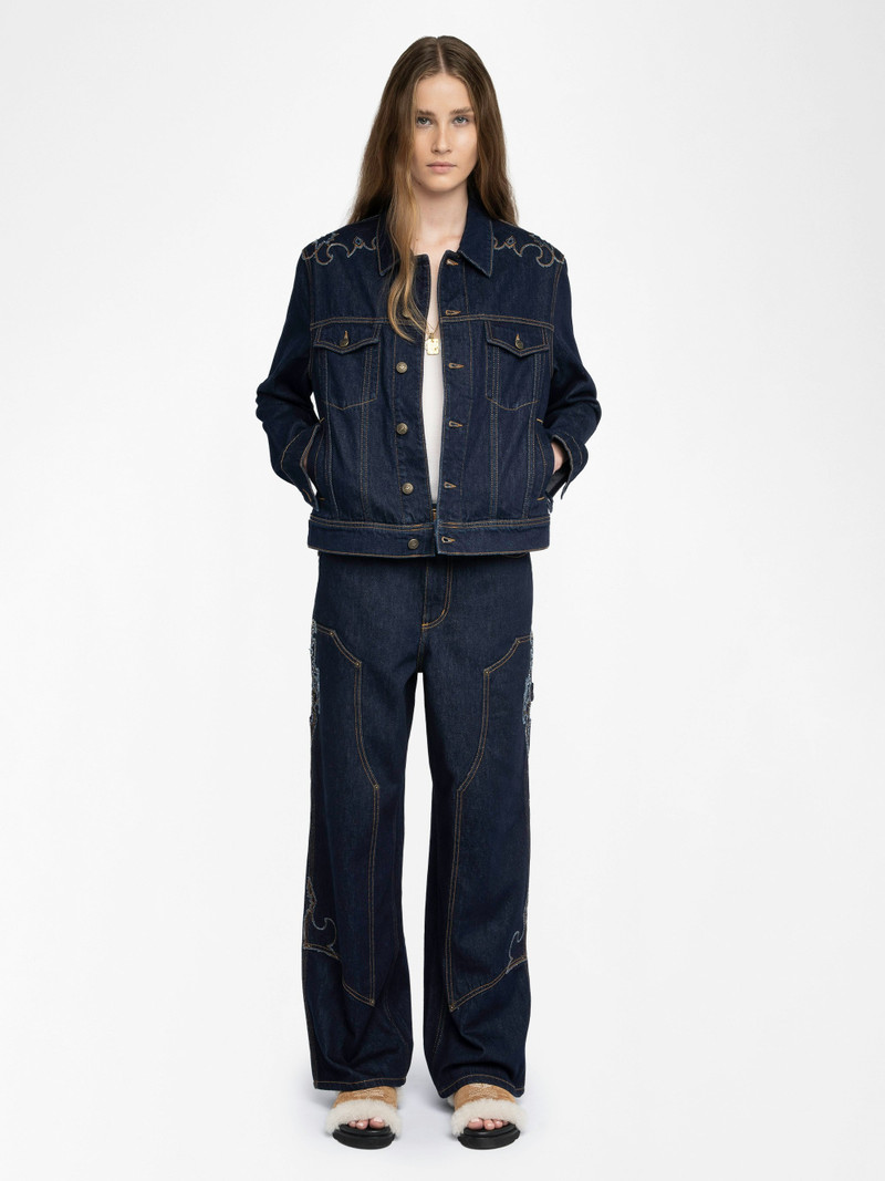 Zadig & Voltaire Bases Denim Jacket outlook