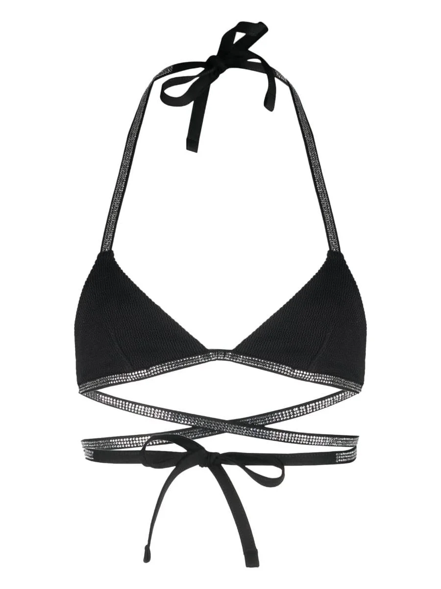 HERON PRESTON GLITTER BIKINI TOP - 1