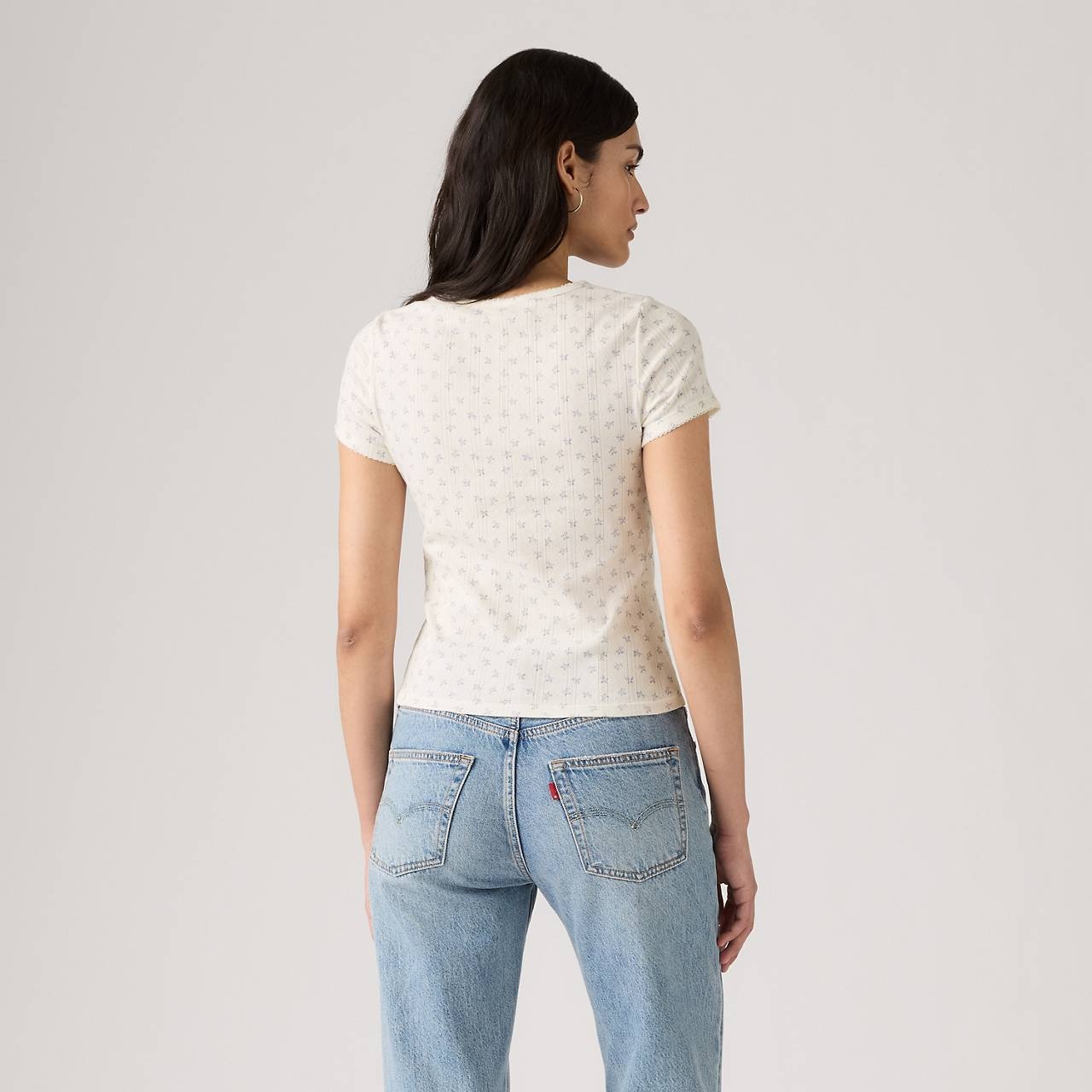 DRY GOODS WOMEN'S POINTELLE T-SHIRT - 3