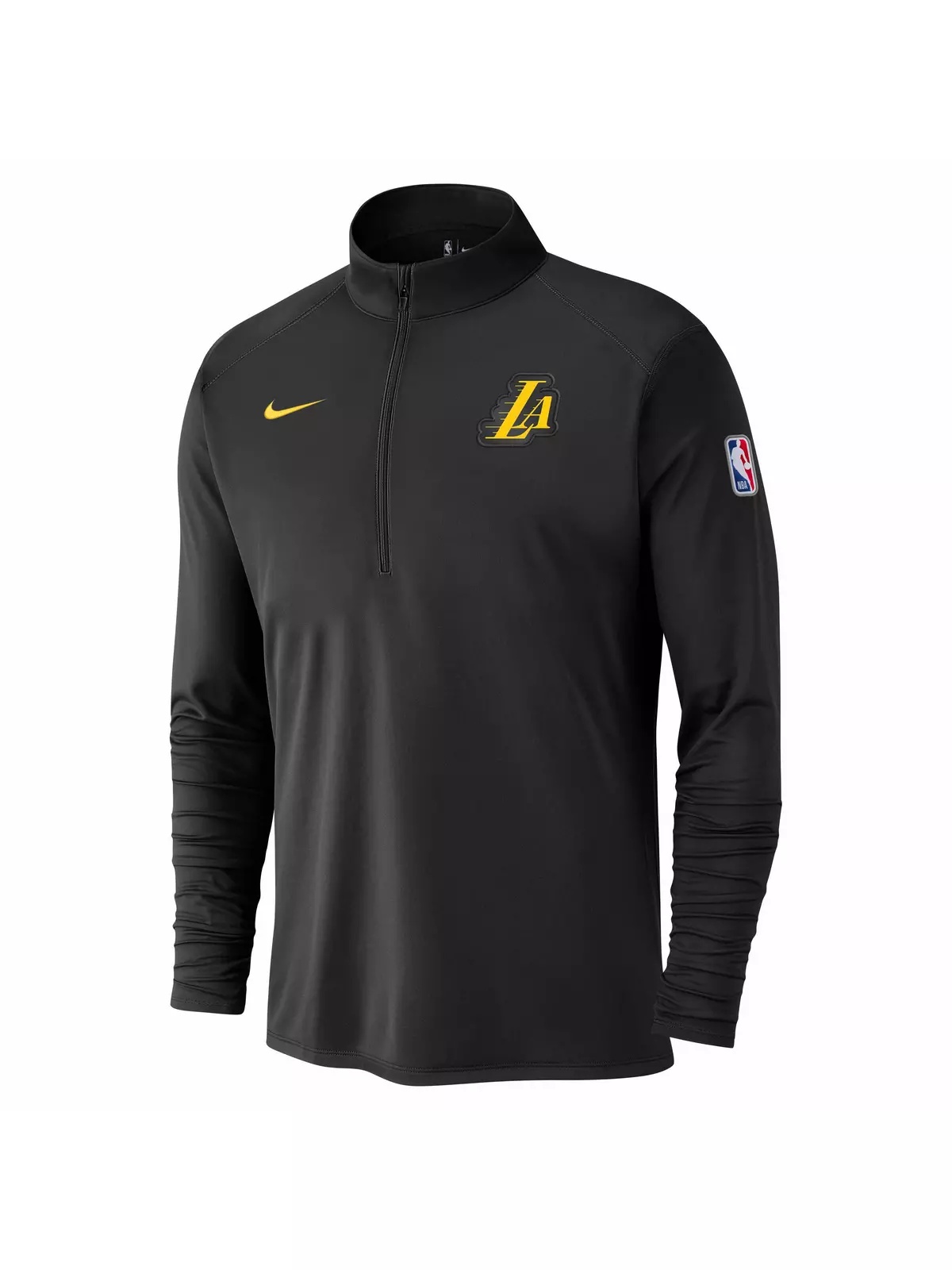 Men's Dri-FIT NBA LA Lakers 1/2-Zip Long Sleeve CE Top - 1