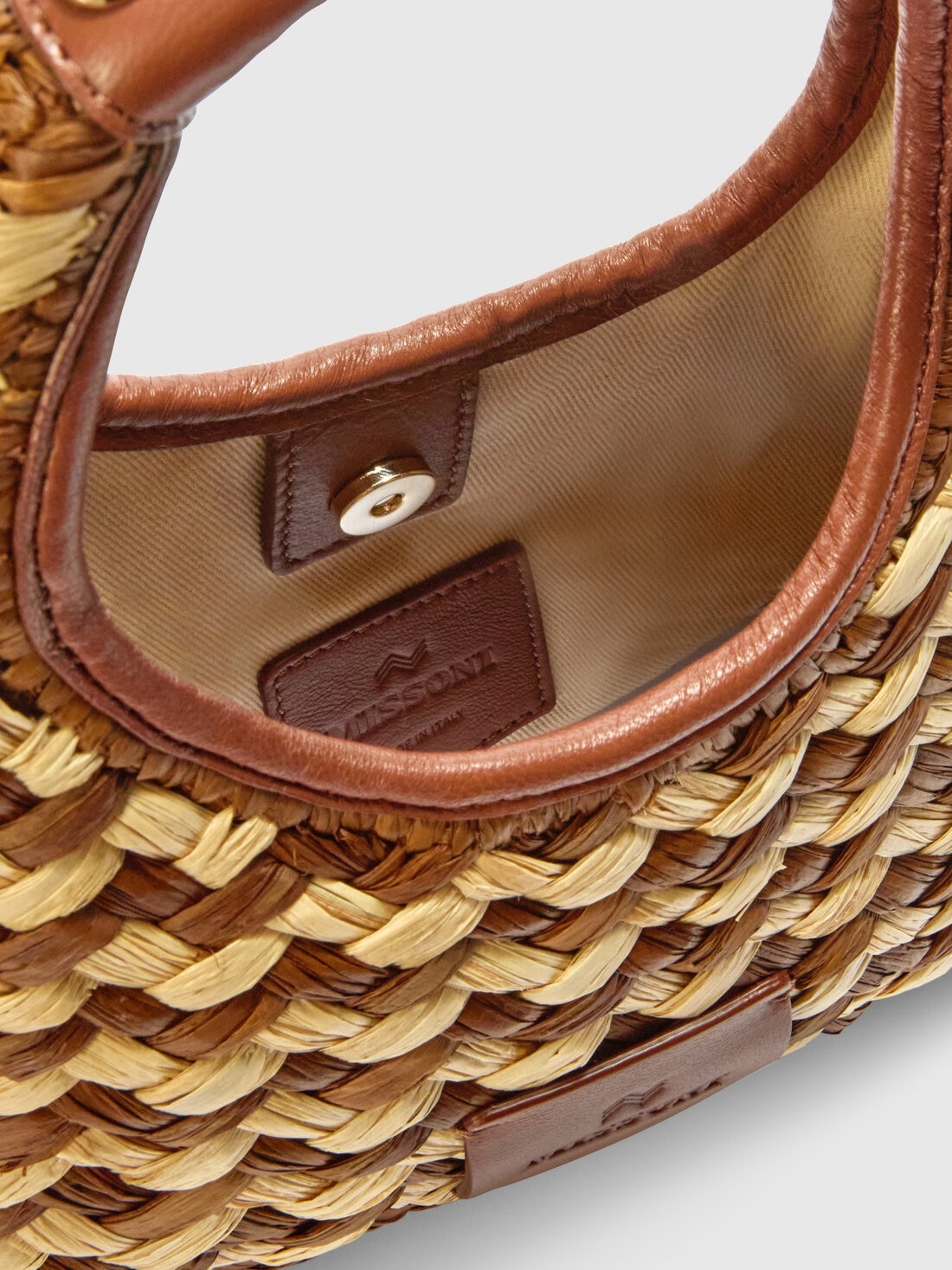Raffia hobo bag - 4