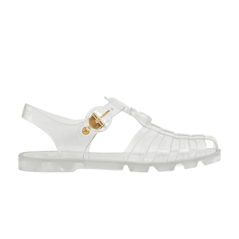 Gucci Wmns GG Fisherman Sandal 'Clear' - 1