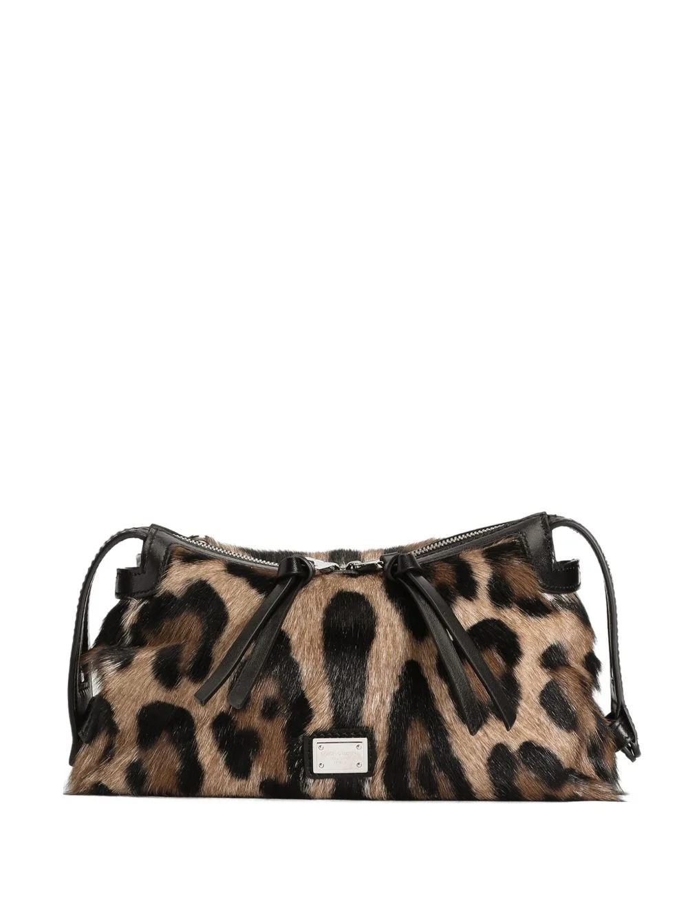 Vittoria leopard-print mini tote bag - 1
