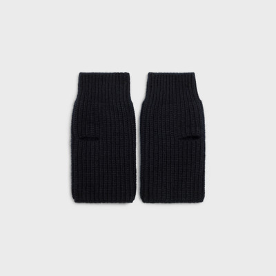 CELINE CELINE WOOL MITTENS outlook