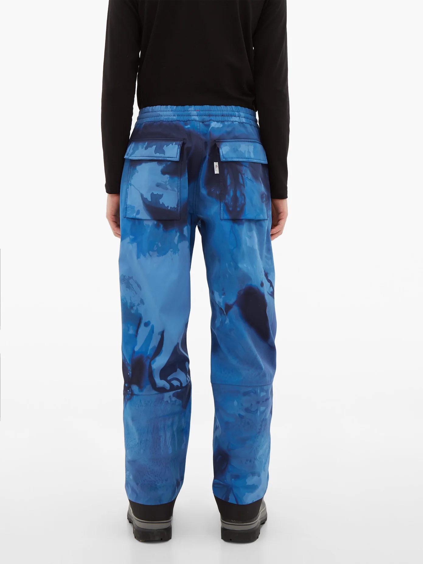 Tie-dye print technical ski trousers - 5