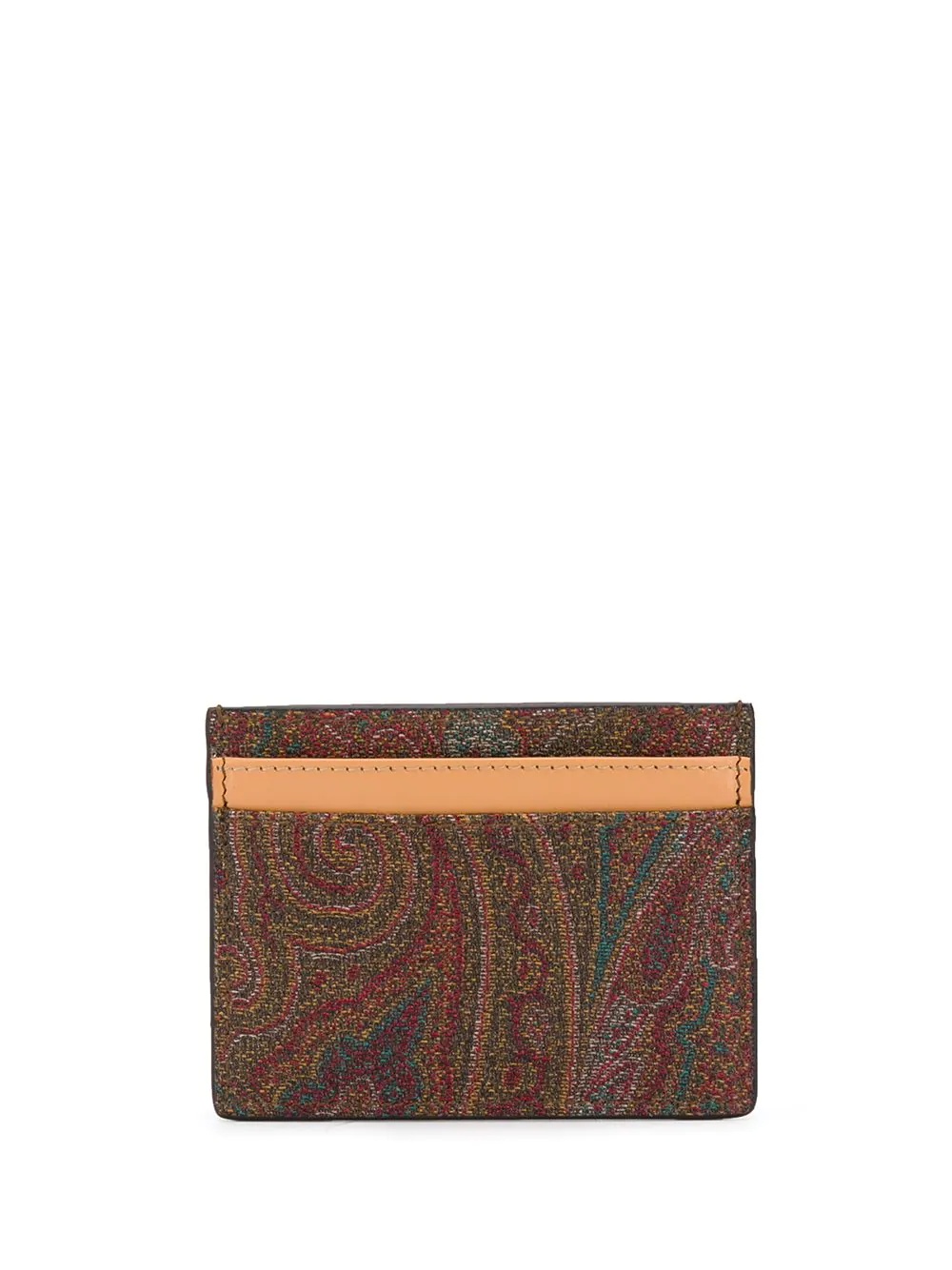 paisley print cardholder - 1