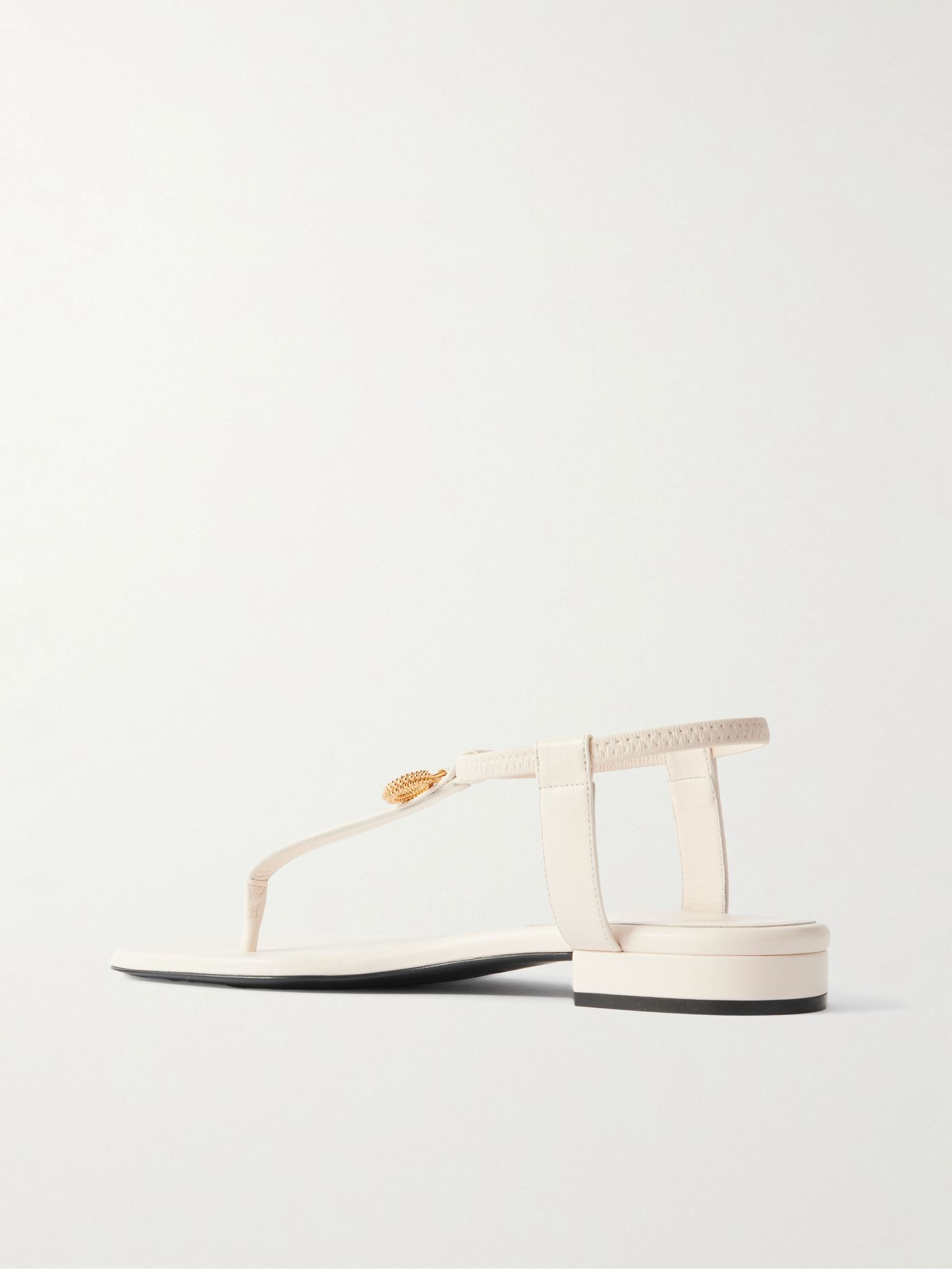 Mindil embellished leather sandals White - 3