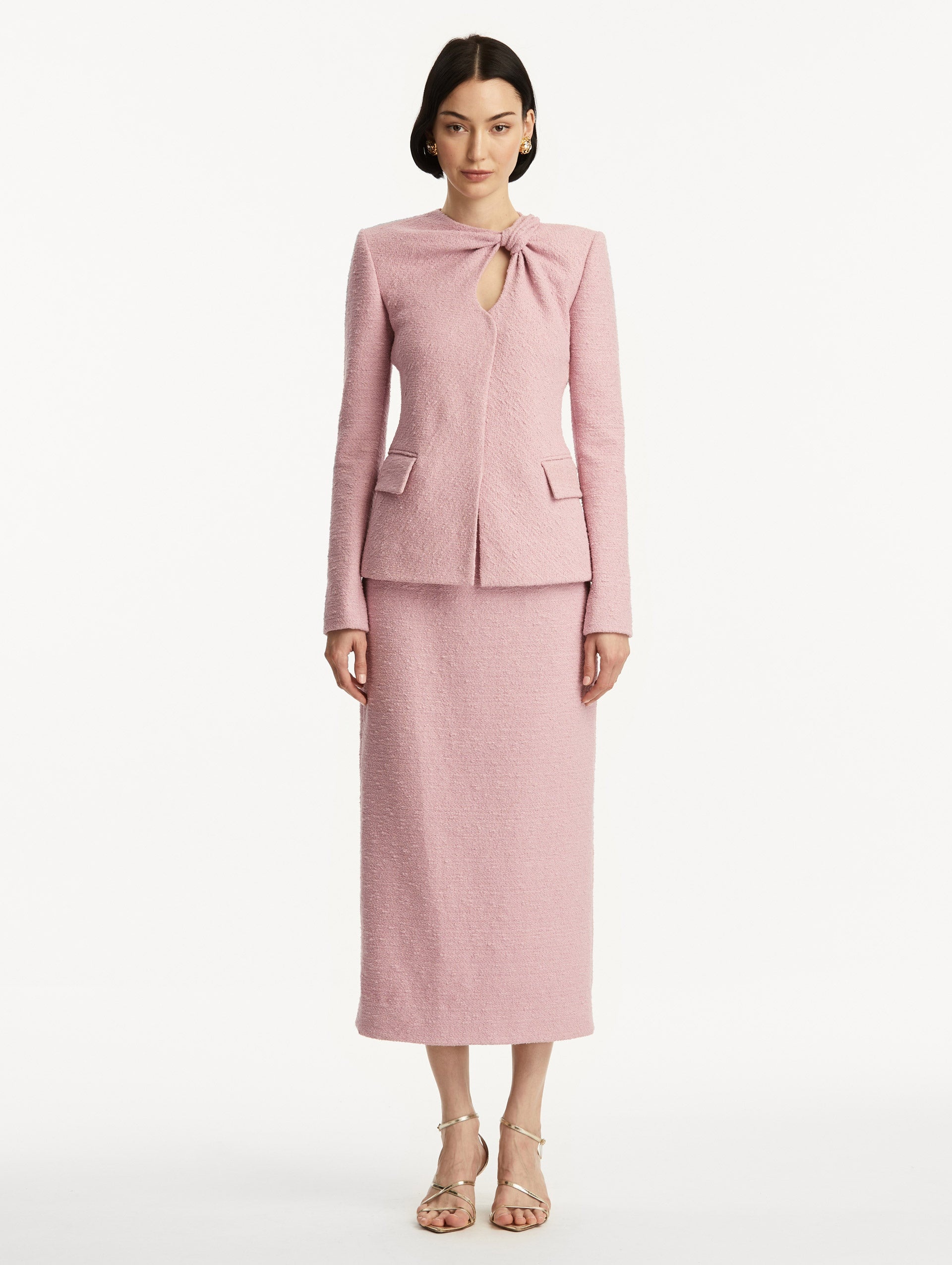 TWIST-DETAILED TWEED JACKET - 3