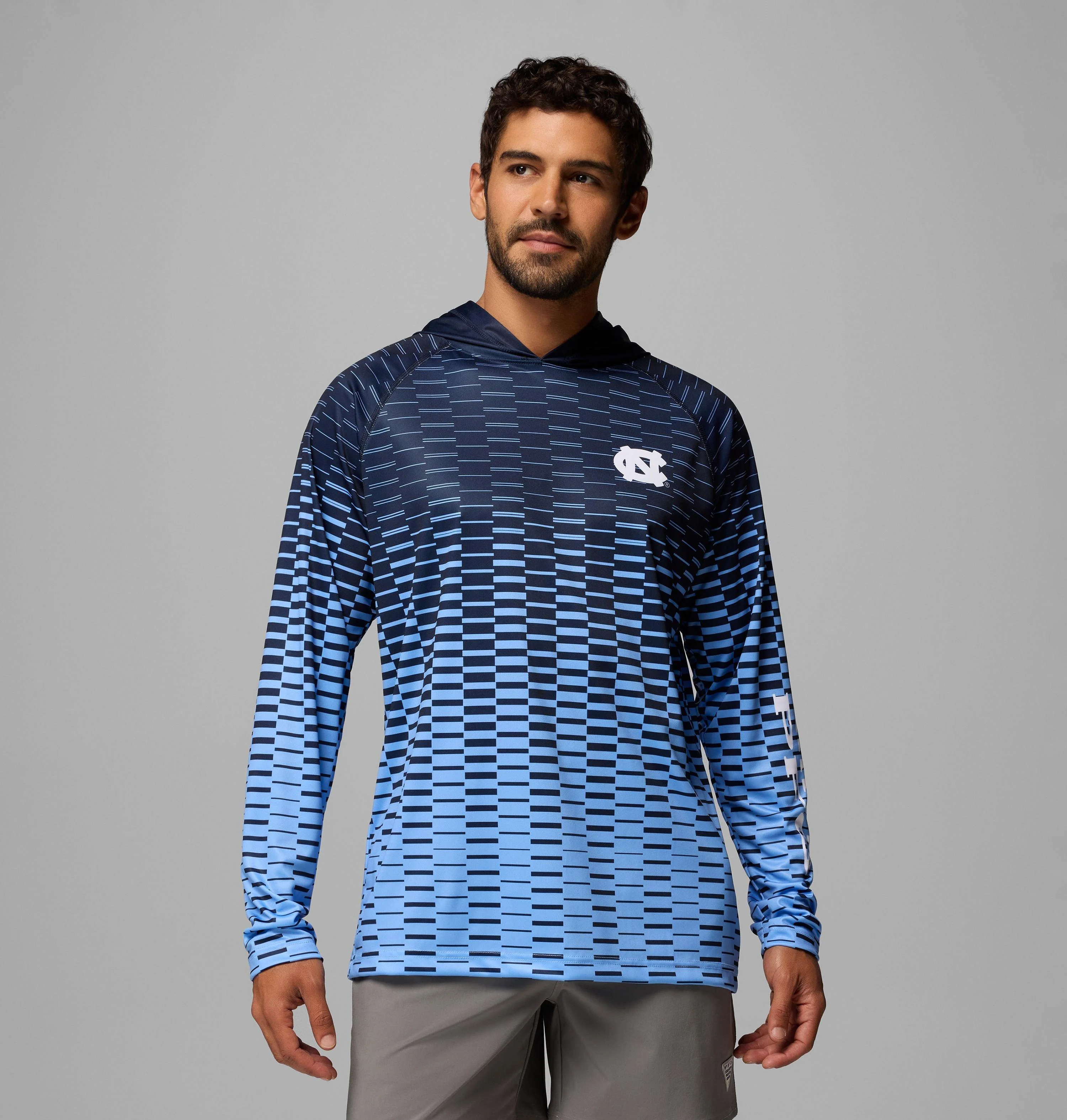 Men's Collegiate PFG Super Terminal Tackle Hoodie - North Carolina - 1