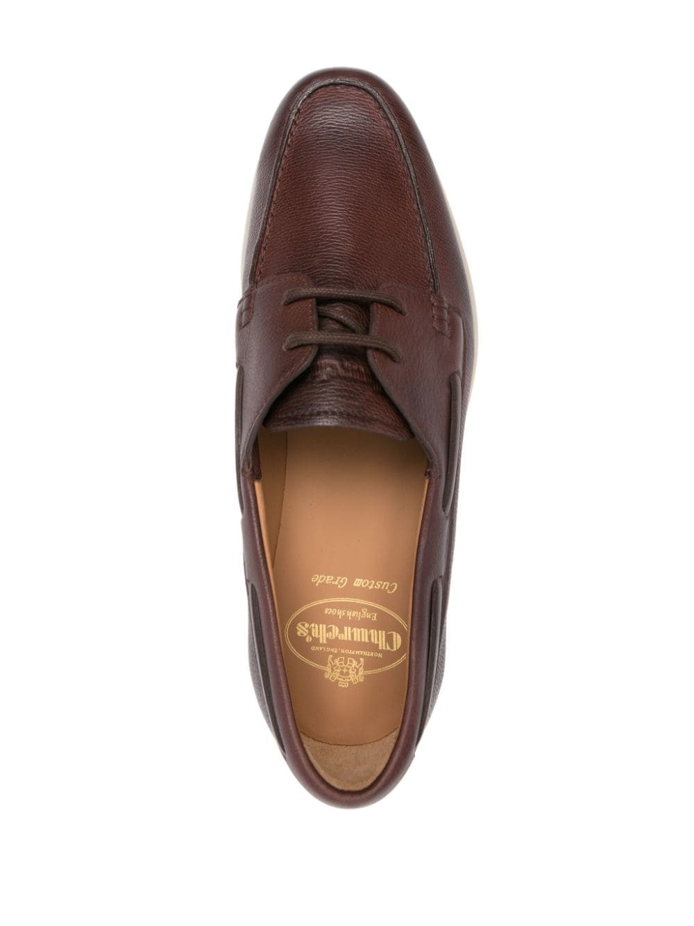 leather boat shoes - 4