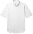 Slim-Fit Button-Down Collar Stretch-Cotton Poplin Shirt - 11