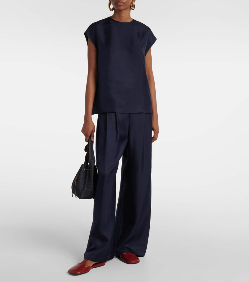 ASCENO Dasha silk top outlook