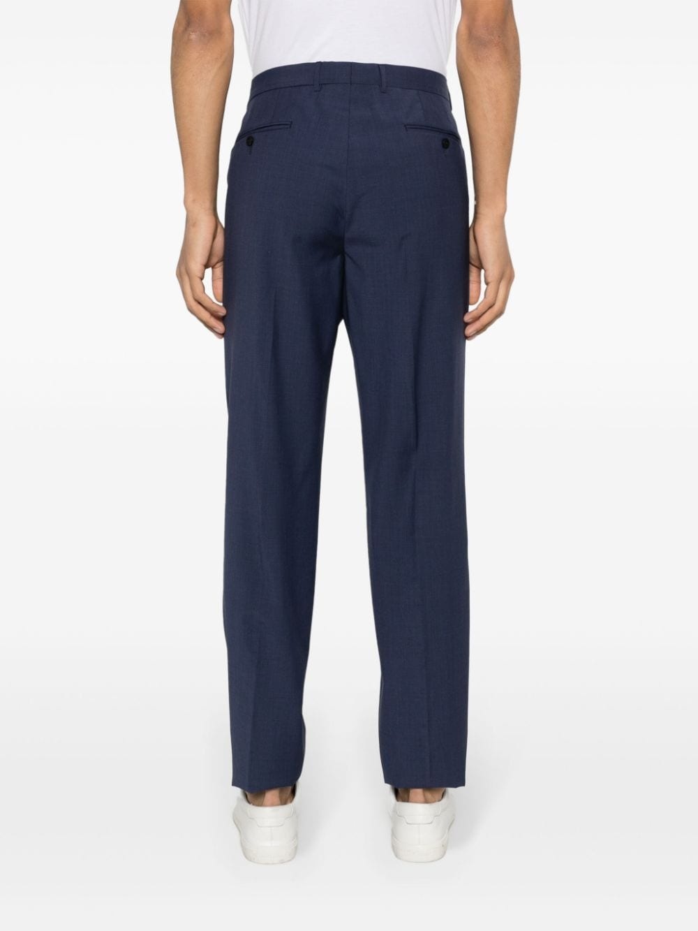 wool chino trousers - 4