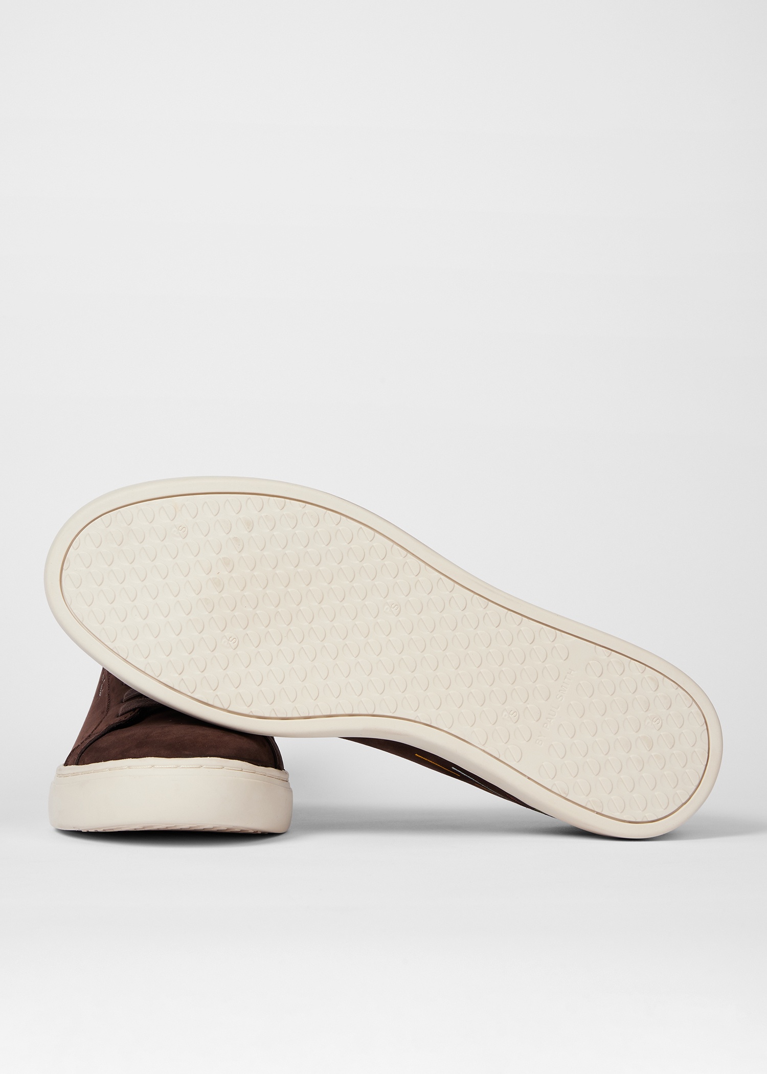 Brown Nubuck 'Rex' Embroidery Trainers - 3