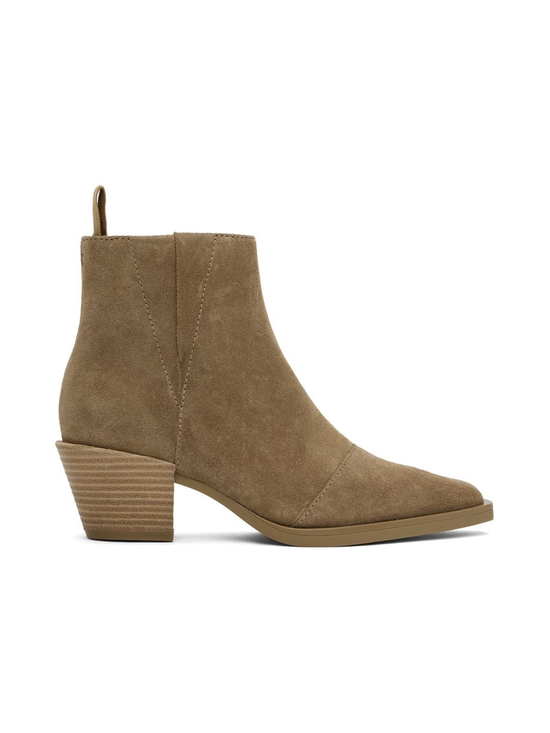 Beige Dart Boots 1
